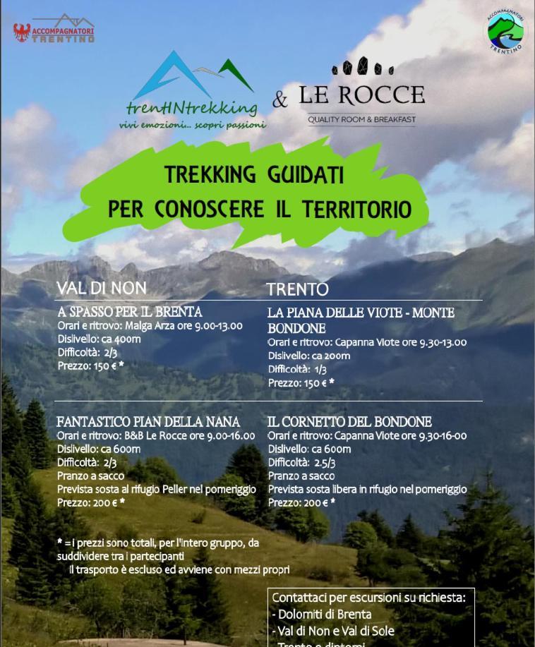 Le Rocce Val Di Non - Quality Room & Breakfast Tassul Exterior foto